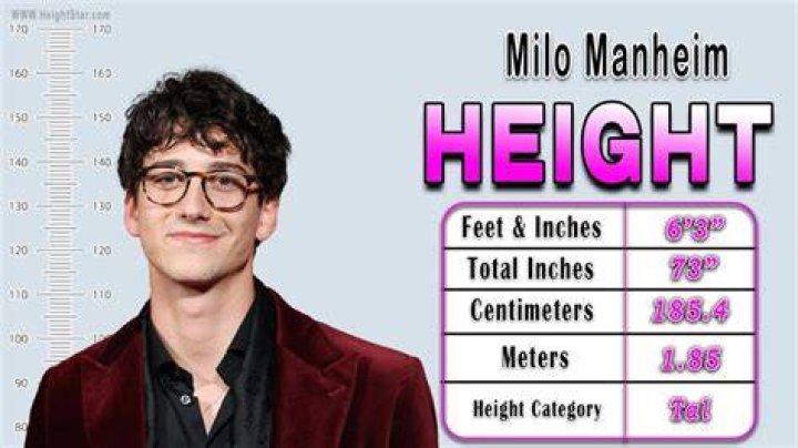 Milo Manheim Height How Tall Is He? Photos With Other Stars J14