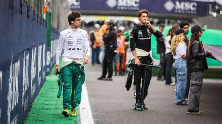 Stroll lets Russell pass in DRS detection zone